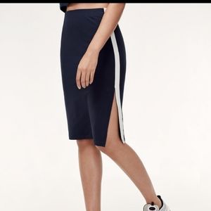 TNA Aritzia Clearwater Pencil Jersey Skirt